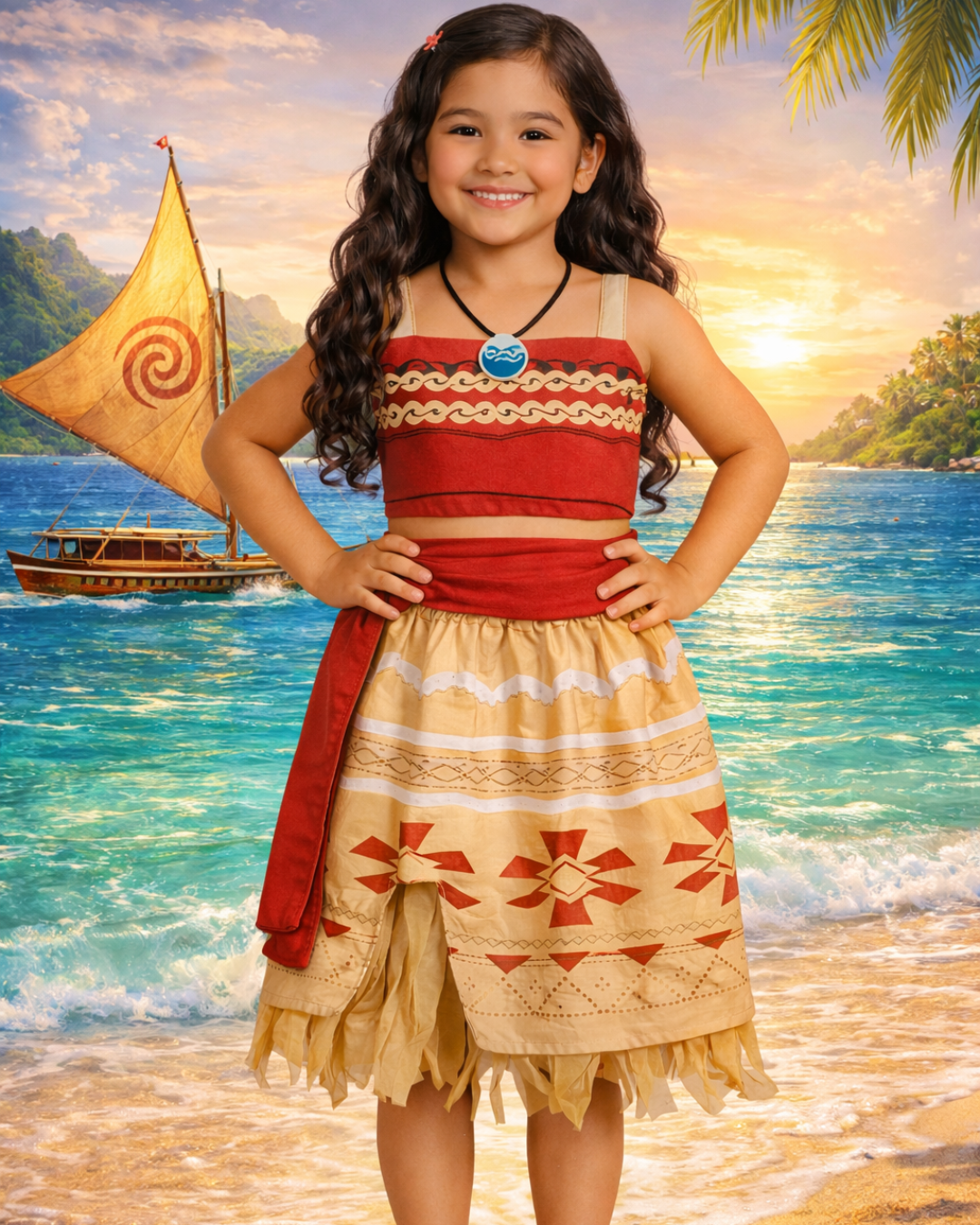 Fantasia Infantil Moana