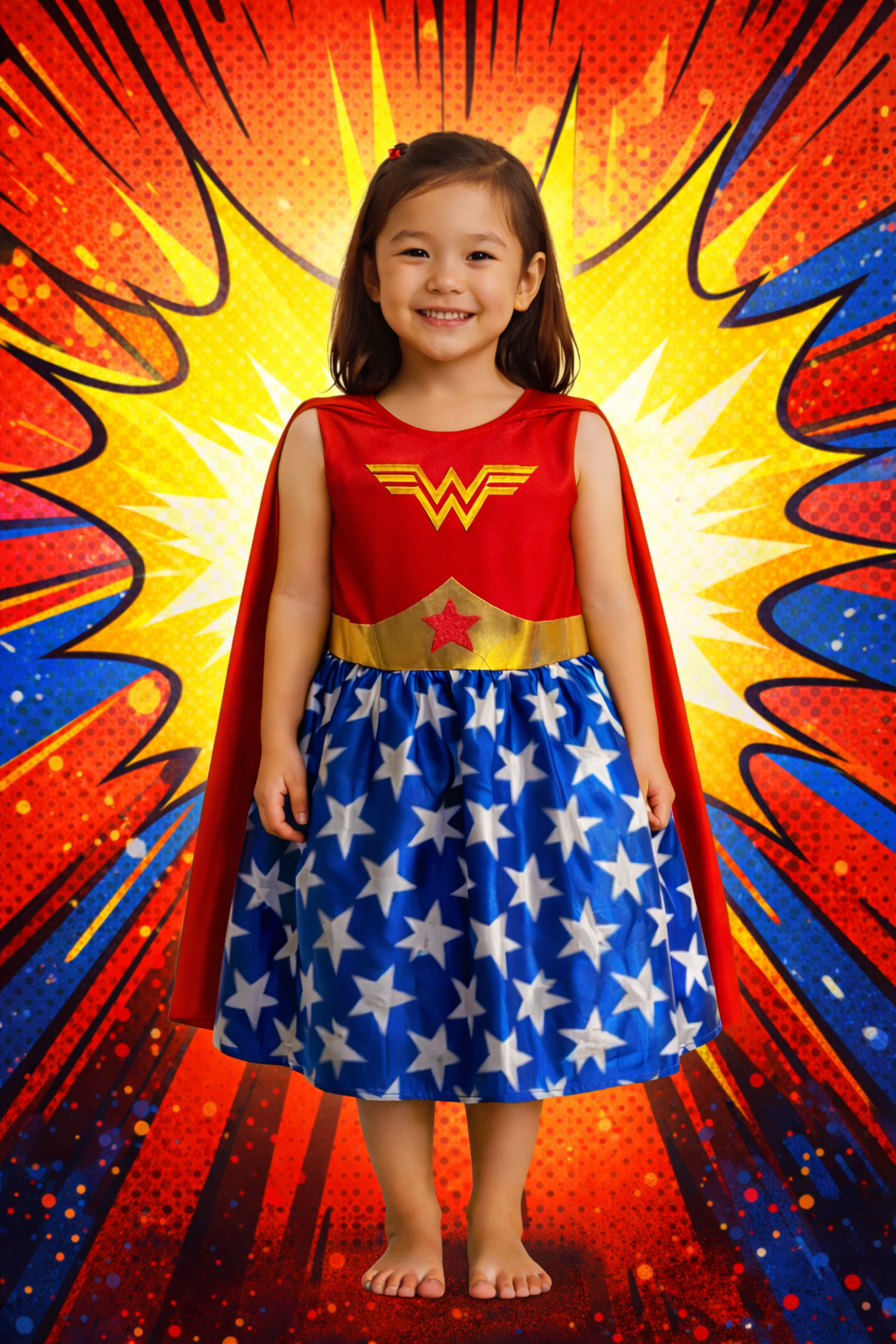 Fantasia Infantil Heroína Maravilha