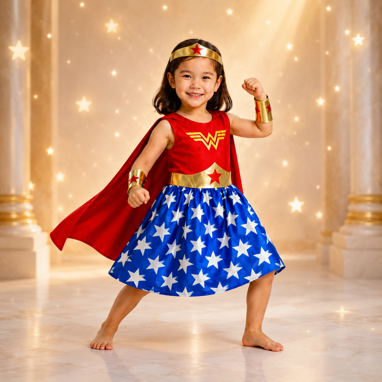 Fantasia Infantil Heroína Maravilha