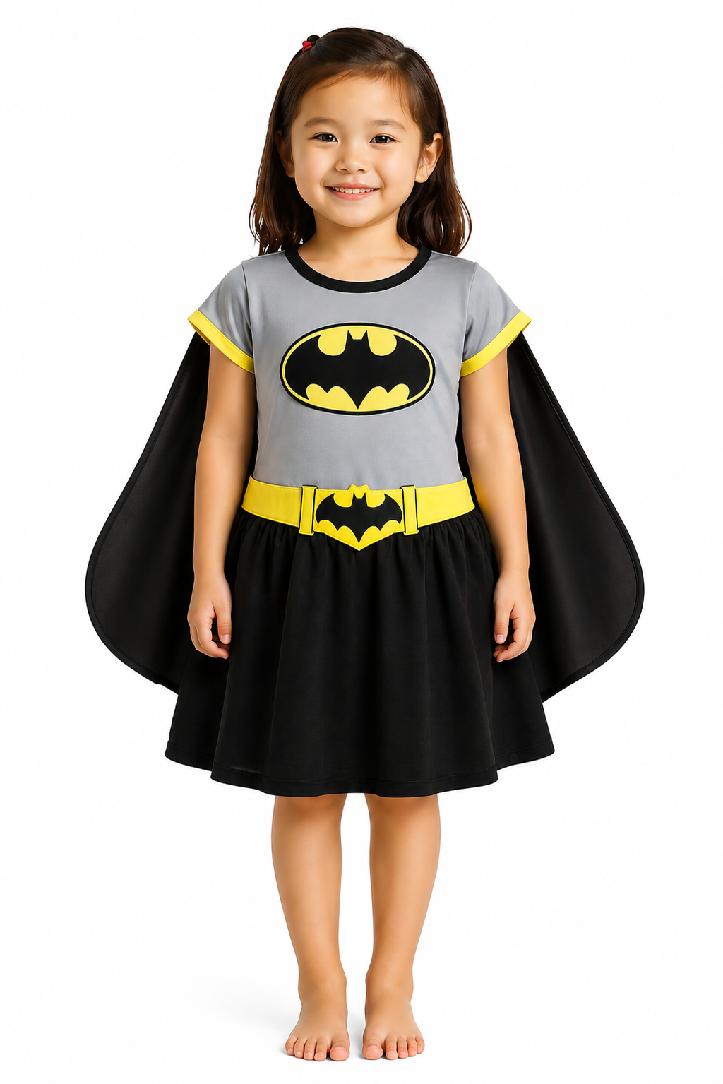 Fantasia Infantil Heroína Morcega Noturna